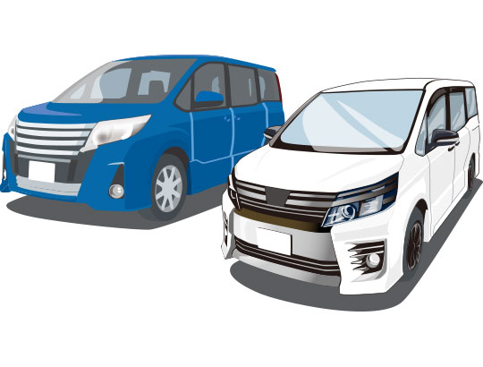 ミニバン車買取中査定